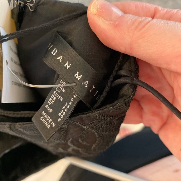 Black Aidan Mattox Gown - Picture 4 of 4